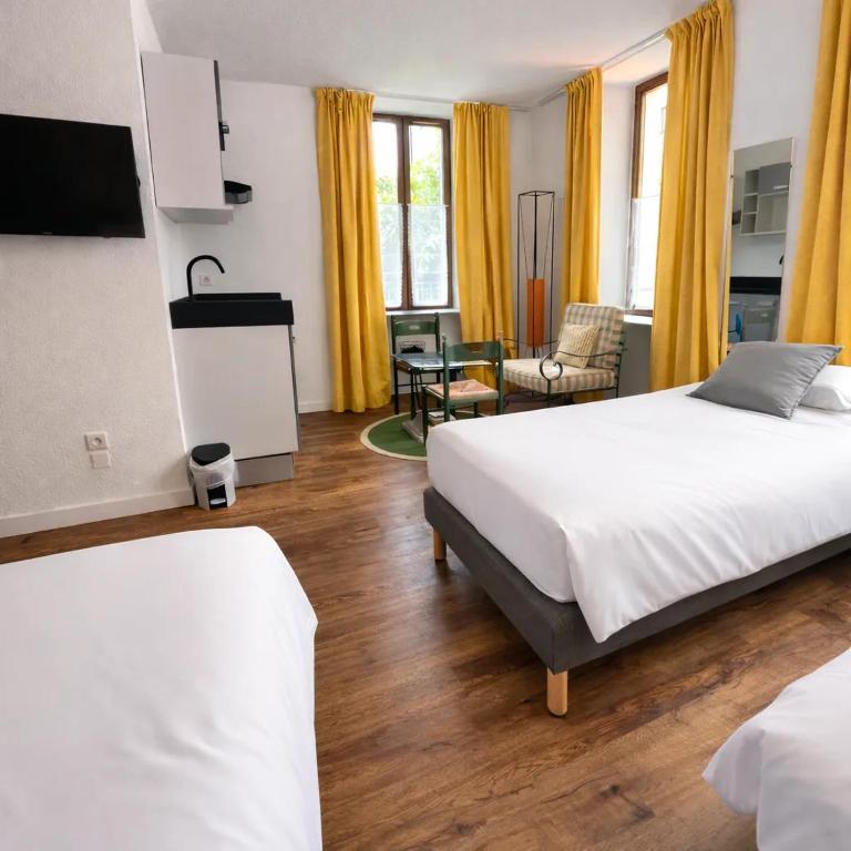 Logis Hôtel de Genève et Restaurant , Faverges-Seythenex - Studio - 6