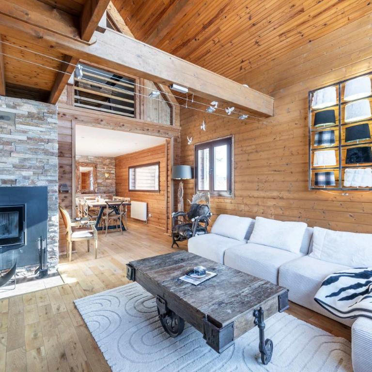 Chalet Massada # Luxe, Piscine & Jacuzzi - Vue Panoramique - Valberg - Chalet - 9
