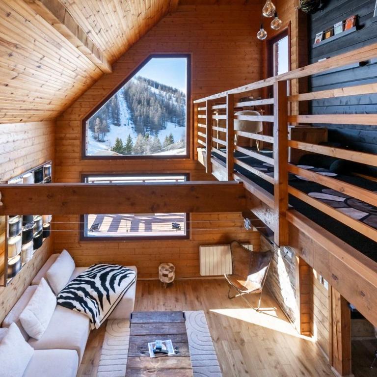 Chalet Massada # Luxe, Piscine & Jacuzzi - Vue Panoramique - Valberg - Chalet - 26
