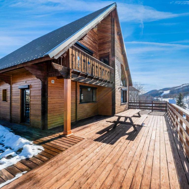 Chalet Massada # Luxe, Piscine & Jacuzzi - Vue Panoramique - Valberg - Chalet - 31