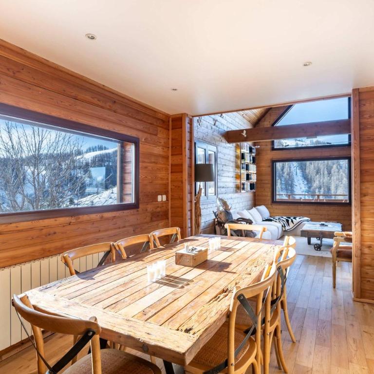 Chalet Massada # Luxe, Piscine & Jacuzzi - Vue Panoramique - Valberg - Chalet - 32