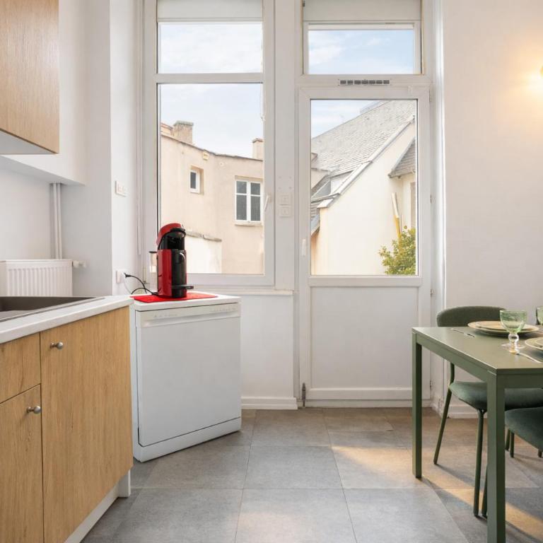 Appartement central de luxe au centre de Strasbour - Habitación Individual Deluxe con balcón - 12