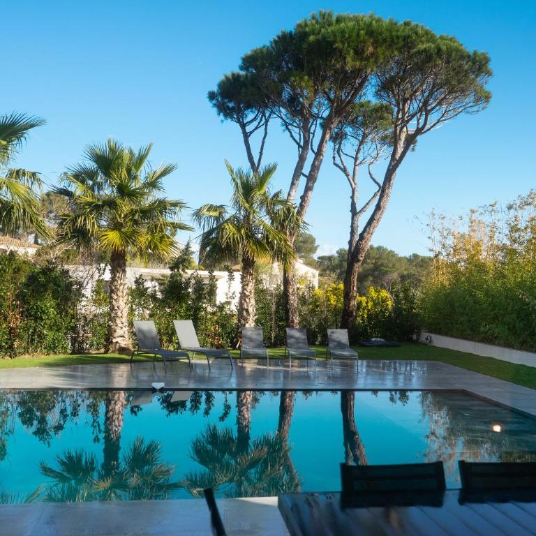 Villa Saint Aygulf - Vue mer avec Piscine Privée - Four-Bedroom House - 23