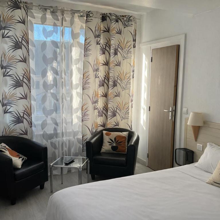 Vieille tour Hotel centre Rouen - Chambre Double - 1