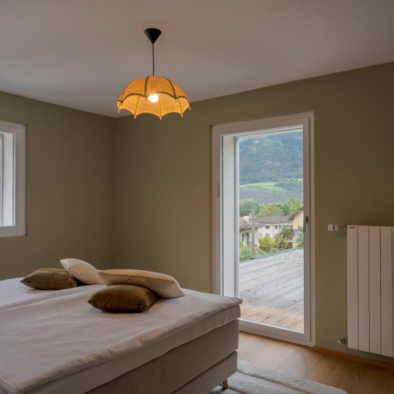 Chambres d'hôtes Les Vergers - Familiensuite mit Balkon - 1