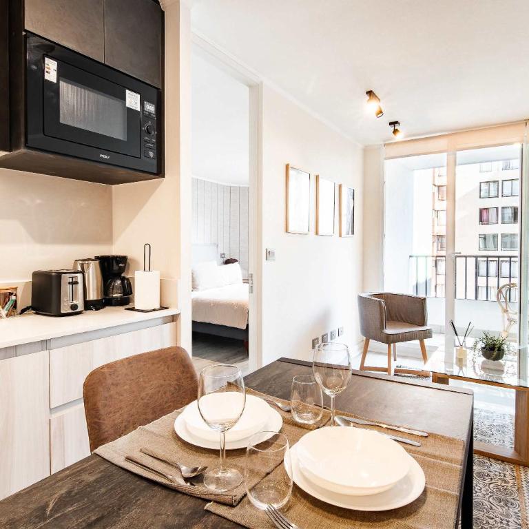 HOM I Mall Plaza Egaña I Wifi I Gym I Terraza - Apartment - 6