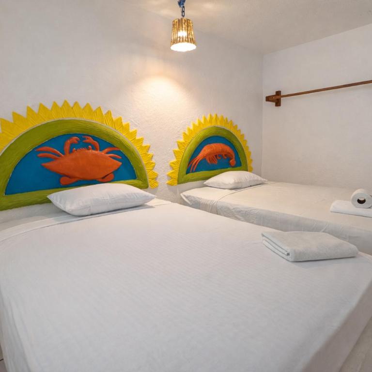 Kaia Beach Hotel - Habitación Doble con baño privado - 2 camas - 2