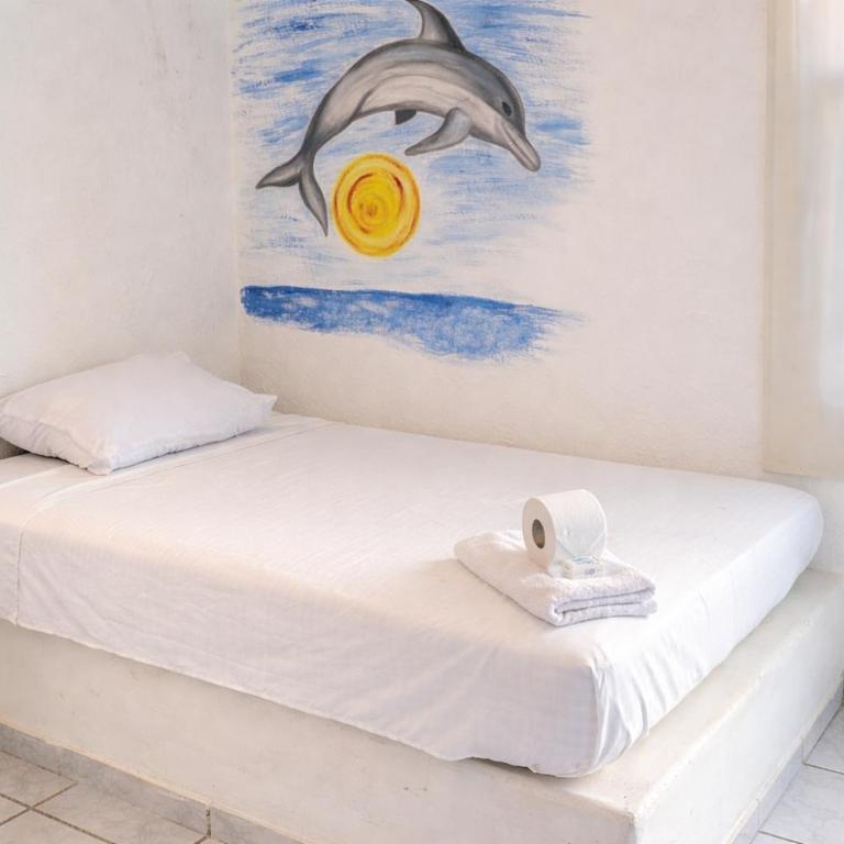 Kaia Beach Hotel - Habitación Doble con baño privado - 2 camas - 5