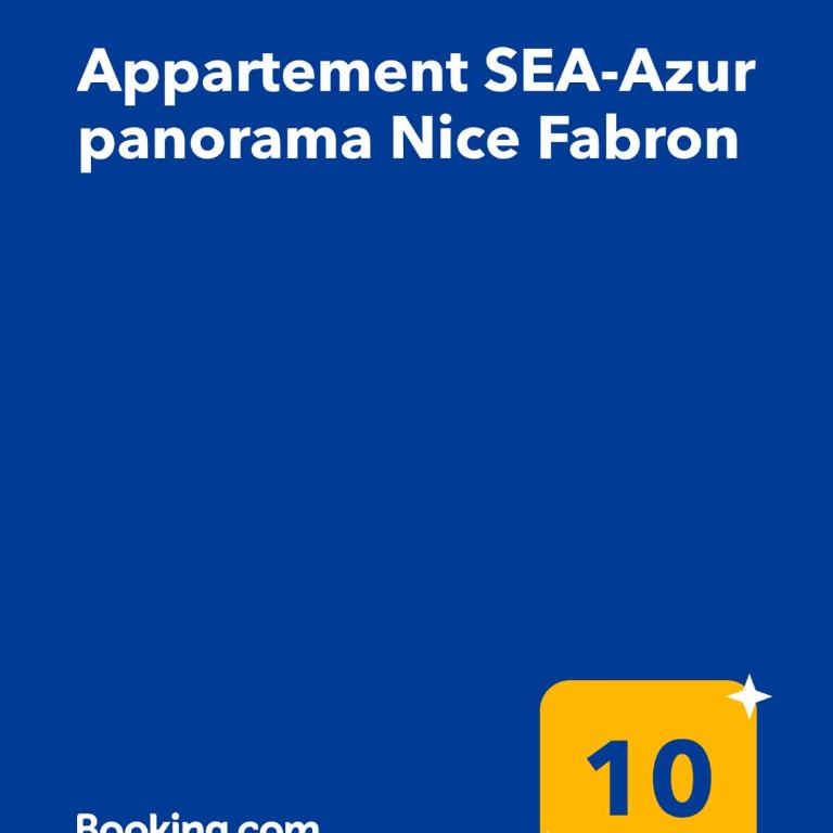 Appartement SEA-Azur panorama Nice Fabron - Appartement 2 Chambres - 50