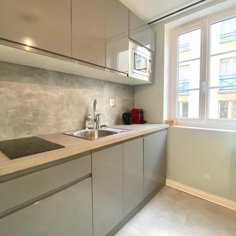 Le 202 studio rénové au coeur de Rouen - Monolocale - 3