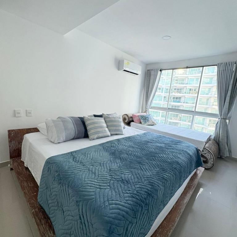 Cerca hotel Americas y hotel Radisson Cartagena Zona Morros a 3 minutos del Centro de convenciones de las Americas - Two-Bedroom Apartment - 21