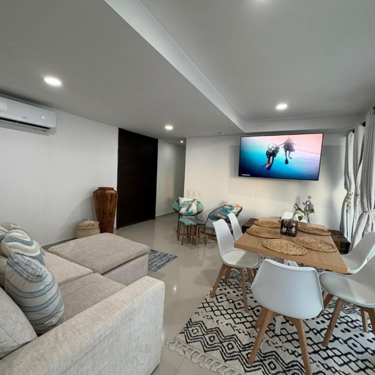 Cerca hotel Americas y hotel Radisson Cartagena Zona Morros a 3 minutos del Centro de convenciones de las Americas - Two-Bedroom Apartment - 49