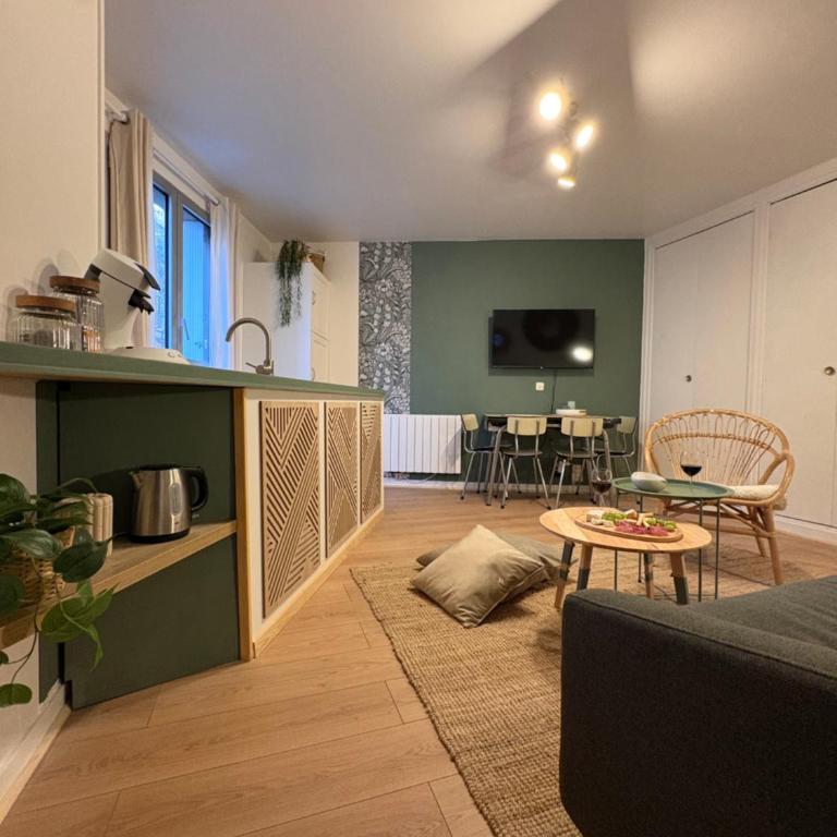 Cosy F2- Centre Caen & Abbaye - Appartamento con 1 Camera da Letto - 12