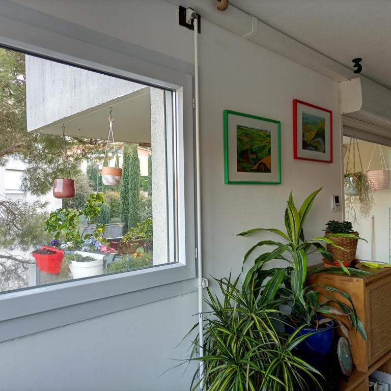 T2 lumineux balcon, parking facile, climatisation, Wi-Fi - Appartement 1 Chambre - 11