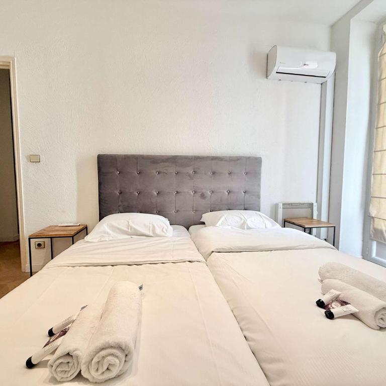 A025-Appartement 2 chambres - carré d'Or-hyper centre Cannes - Apartamento - 16