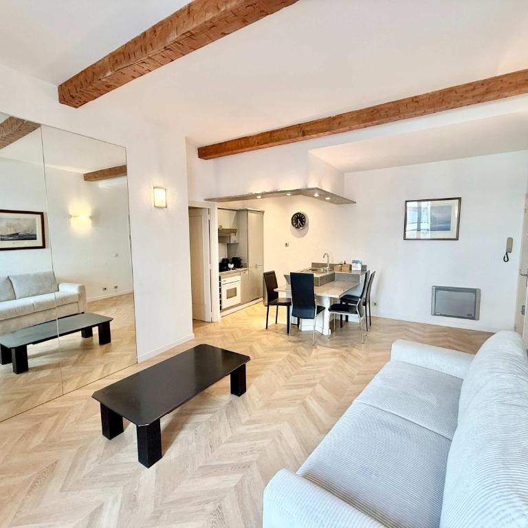 A025-Appartement 2 chambres - carré d'Or-hyper centre Cannes - Apartamento - 6