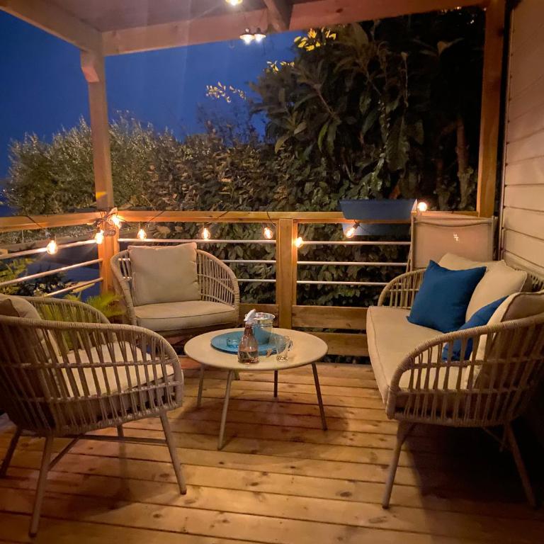 ST RAPHAEL- Mobile Home 3ch clim -MAGNIFIQUE VUE MER-ILE D'OR - Plages et Piscine - Haus mit 3 Schlafzimmern - 22