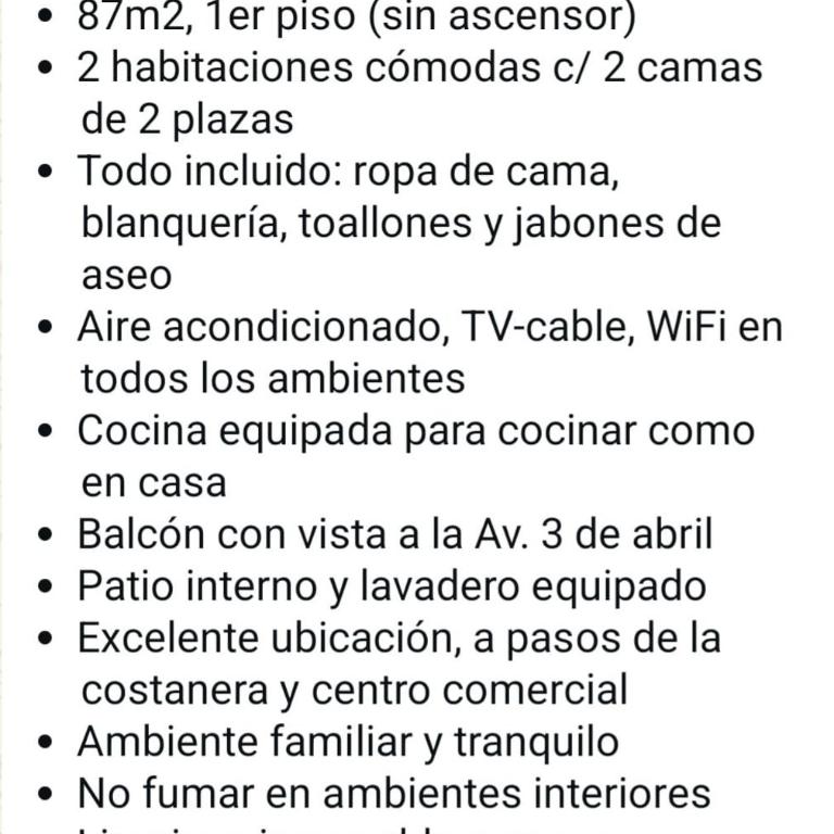 Alquiler temporario céntrico en corrientes capital - Two-Bedroom Apartment - 11