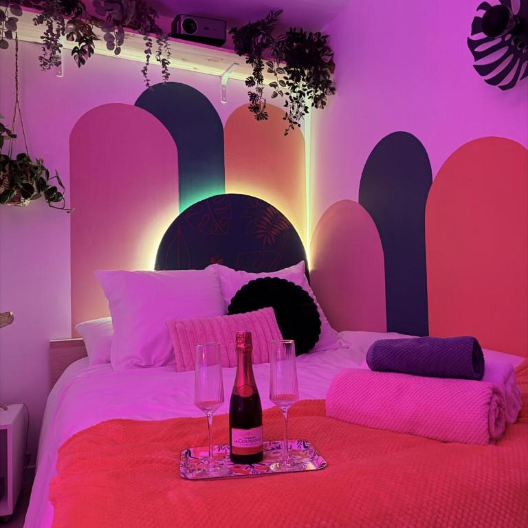 Hanamori, Suite Balnéo & Cinéma proche Grenoble - Appartement 1 Chambre - 6
