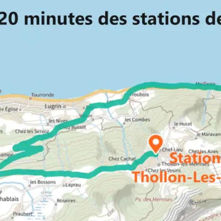 Chez Malou & Hugo vue lac proche Suisse & stations ! - Maison 2 Chambres - 38