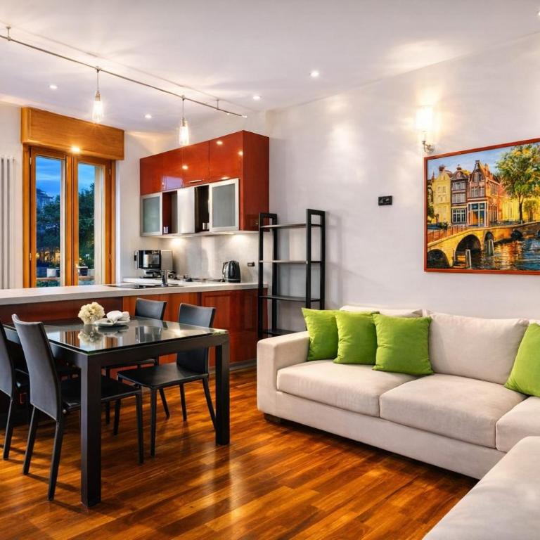 Modern Milan Apartment with Jacuzzi, Terrace and Private Garage - Appartamento con 2 Camere da Letto - 4