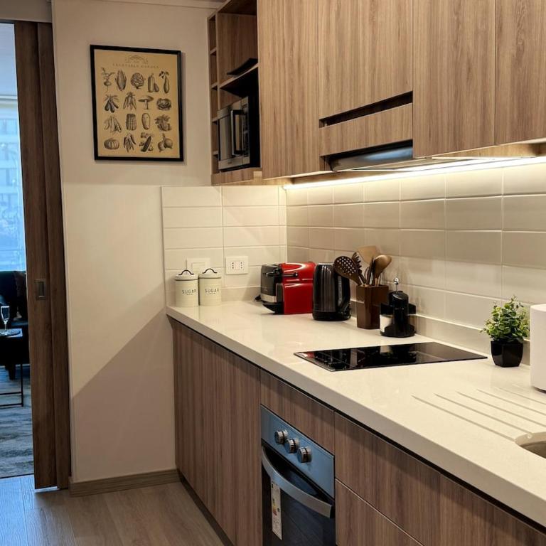 Modern and fully equipped apartment in Las Condes - One-Bedroom Apartment - 4