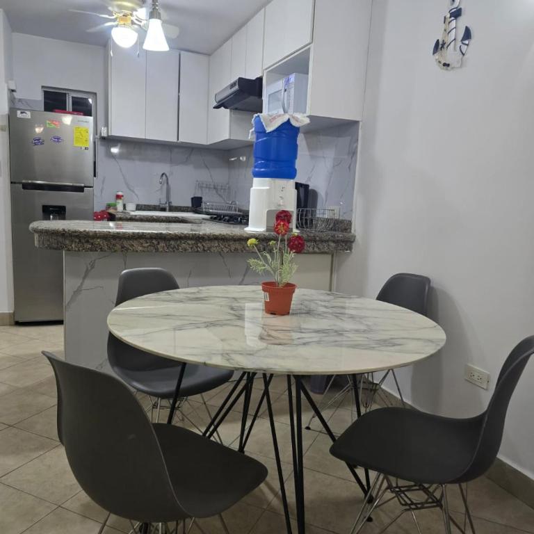 DEPARTAMENTO EN SAME CASA BLAN CA vista AL MAR - Two-Bedroom Apartment - 10