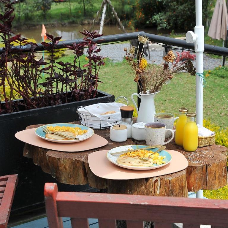 Glamping con lago privado en Villa de Leyva - Chalet - 11