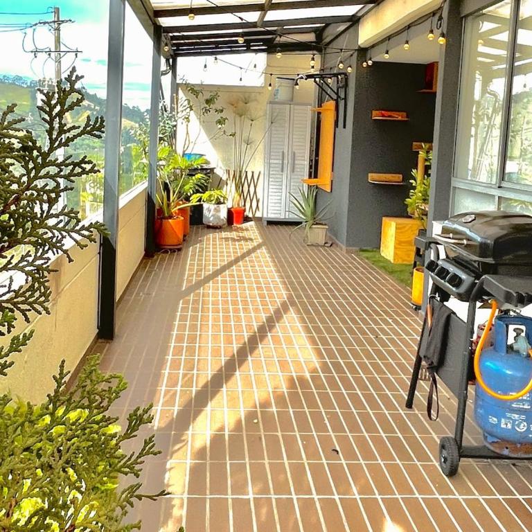Espacio pet-friendly con terraza amplia y asador - Apartamento - 6