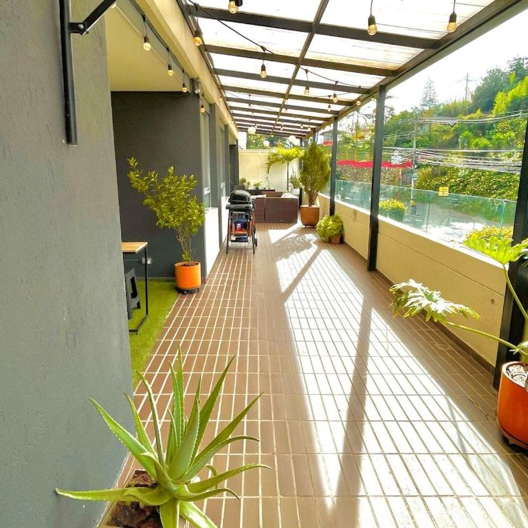 Espacio pet-friendly con terraza amplia y asador - Apartamento - 18