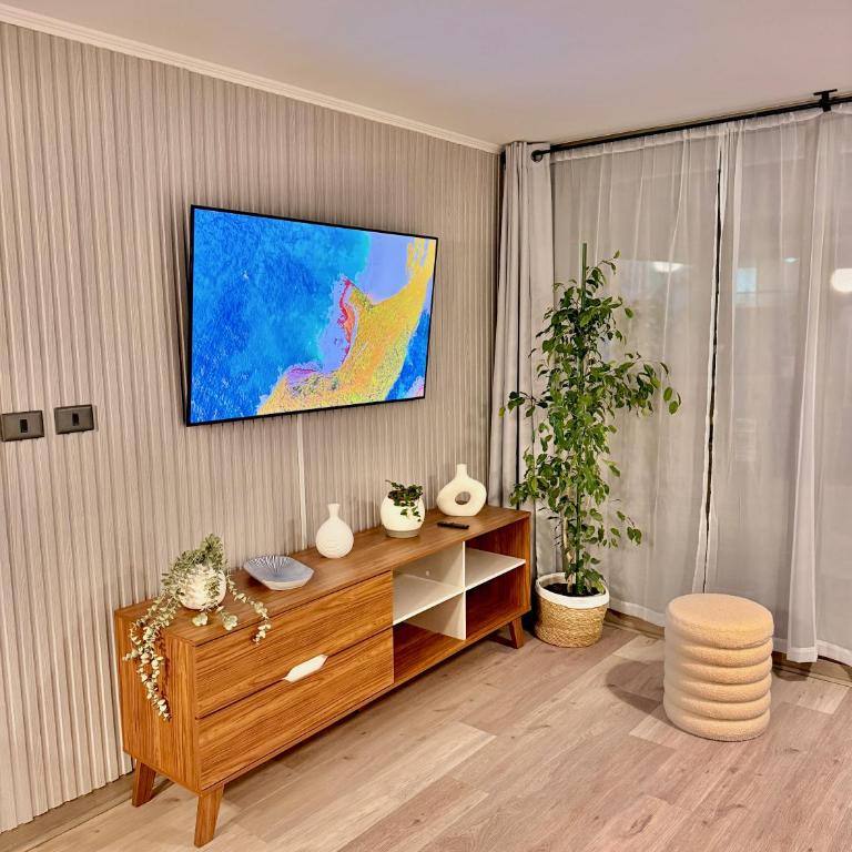 Departamento con estacionamiento incluido, Ideal para ir de compras y conectar con puntos turísticos - Two-Bedroom Deluxe Apartment - 12