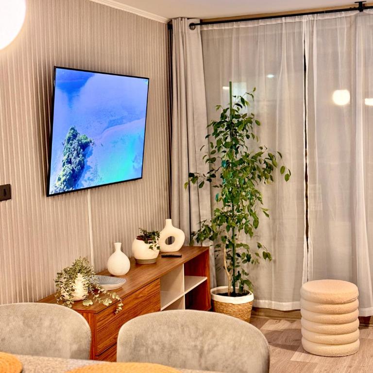 Departamento con estacionamiento incluido, Ideal para ir de compras y conectar con puntos turísticos - Two-Bedroom Deluxe Apartment - 4