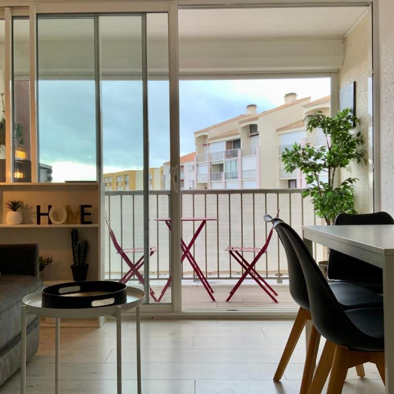 Les Saladelles 1 chambre climatisé 4 pers proche plage tout à pied - Apartment - 17
