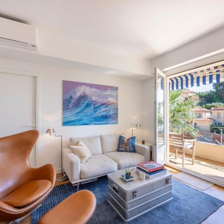 2-Bedroom Apartment with Sea View & AC, - Appartement 2 Chambres - 5