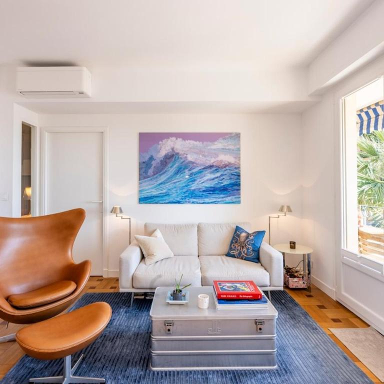2-Bedroom Apartment with Sea View & AC, - Appartement 2 Chambres - 18