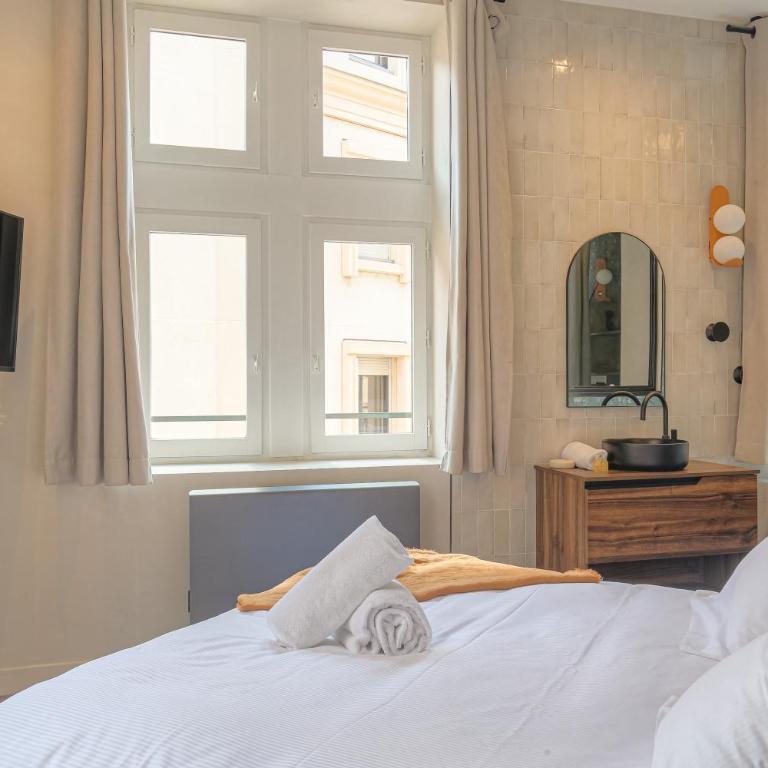 LaBolla, charmant cocon avec spa, cœur de Lyon - Apartment mit 1 Schlafzimmer - 14