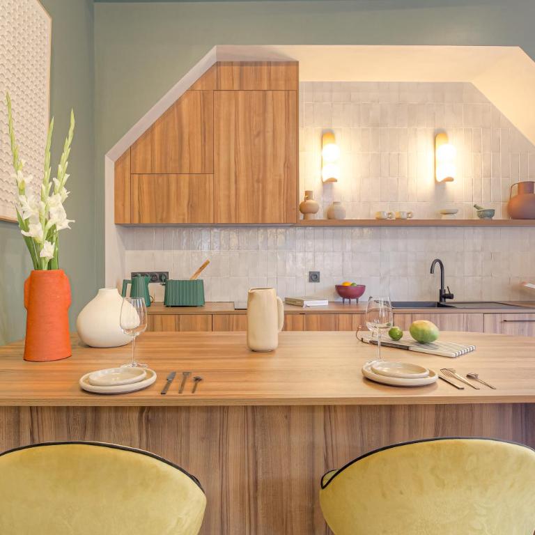LaBolla, charmant cocon avec spa, cœur de Lyon - Apartment mit 1 Schlafzimmer - 18