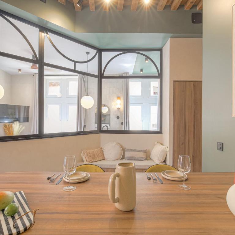 LaBolla, charmant cocon avec spa, cœur de Lyon - Apartment mit 1 Schlafzimmer - 32