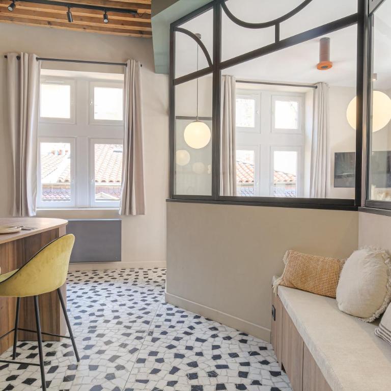LaBolla, charmant cocon avec spa, cœur de Lyon - Apartment mit 1 Schlafzimmer - 36