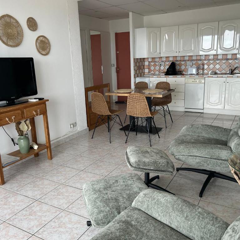 BRASILIA VUE MER EN 1ere LIGNE - Appartement 1 Chambre - Vue sur Mer - 6