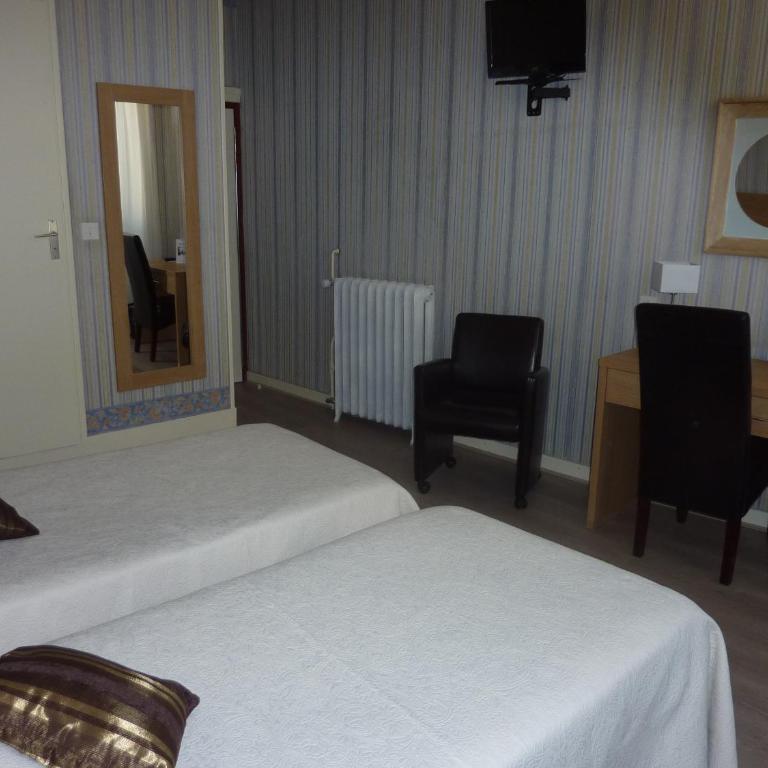 Hotel des Alpes - Chambre Lits Jumeaux - 3