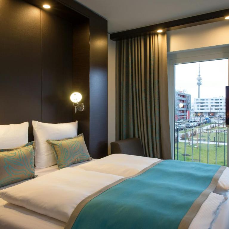 Motel One München-Olympia Gate - Habitación Doble Estándar con terraza - 5