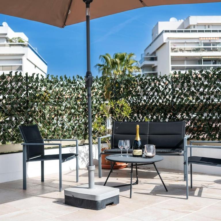 Three bedrooms with rooftop terrace in JLP - Appartement 3 Chambres - Vue sur Mer - 24