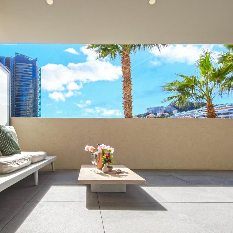 Monaco Border - Terrasse vue mer - Piscine - FF - Appartement 1 Chambre - 4