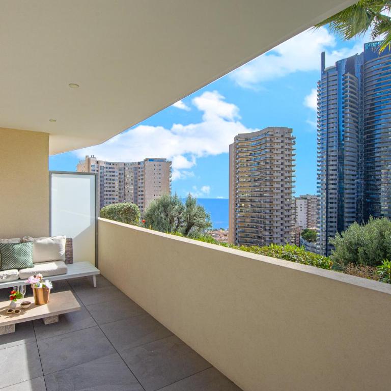 Monaco Border - Terrasse vue mer - Piscine - FF - Appartement 1 Chambre - 18
