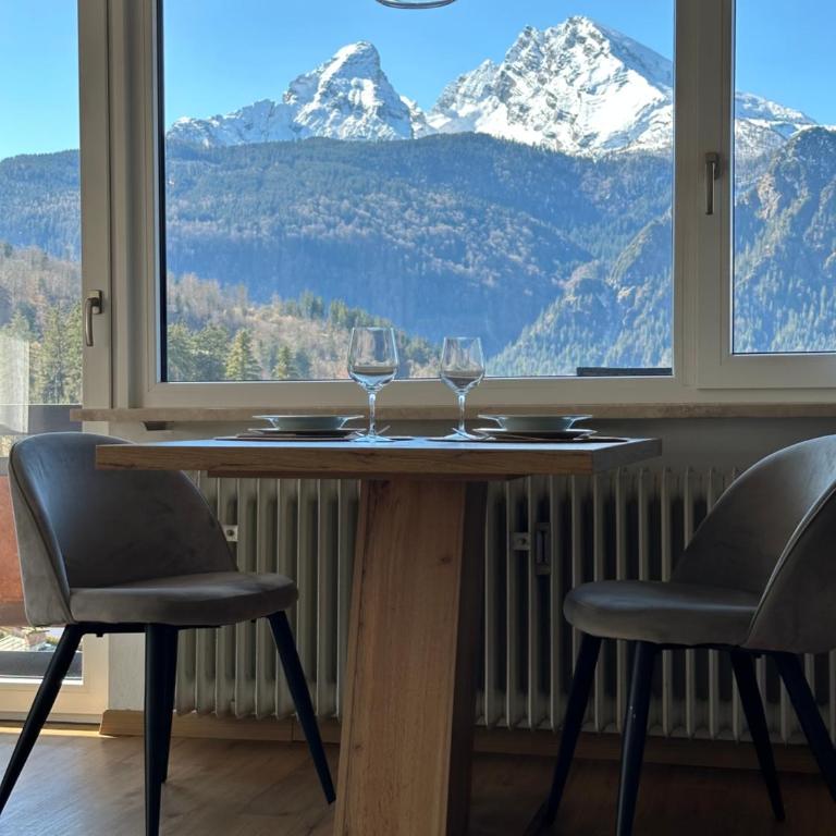Ferienwohnung Bergidyll - Apartment mit Blick auf die Berge - 8