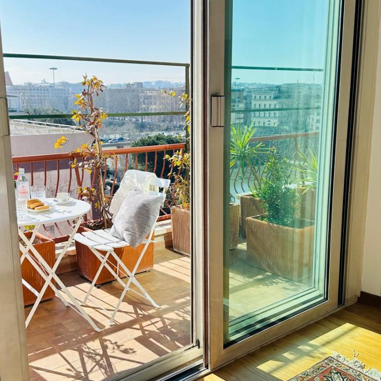 Terrazza Urania - Penthouse terrace with 360 view of Rome - Camera Matrimoniale Deluxe - 5