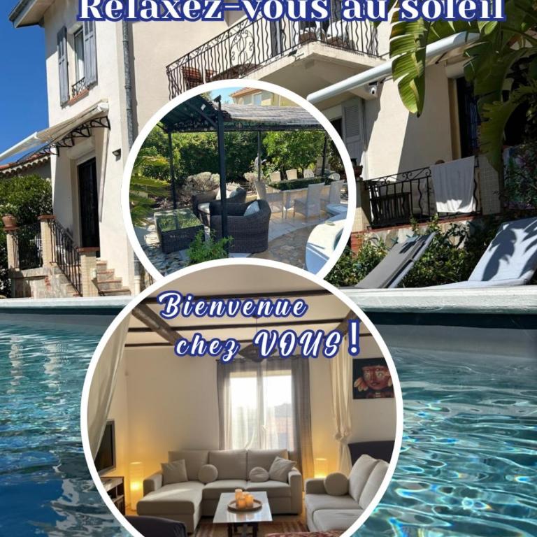 Très beau Studio lumineux dans Villa avec piscine - Appartamento con 2 Camere da Letto e Vista Piscina - 1