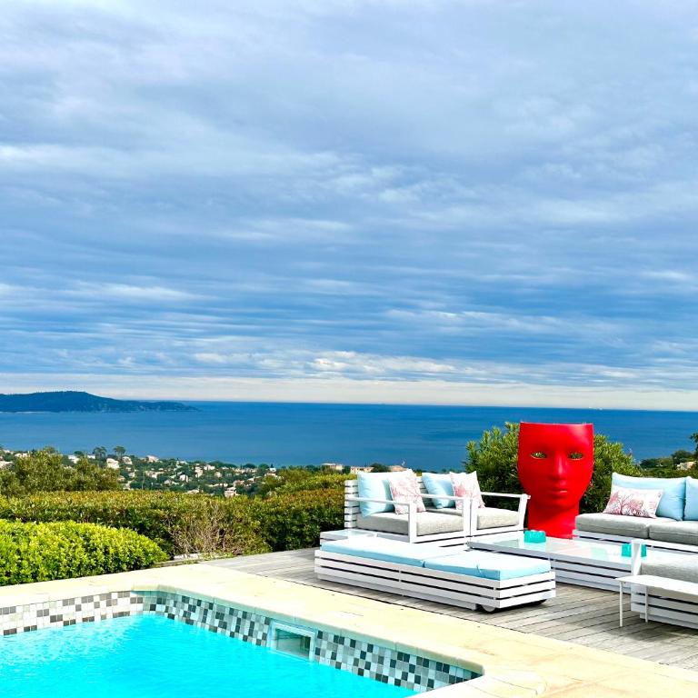 VILLA JUCANOS - Vue mer panoramique Golfe de St-Tropez - Villa - 6