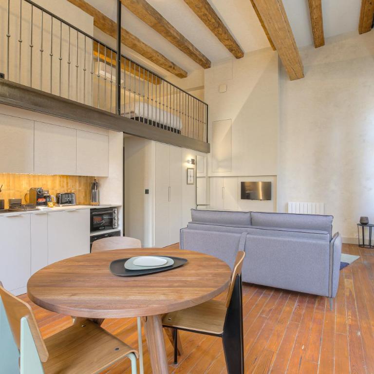 Duplex lumineux et authentique, Vieux-Lyon - Appartamento con 1 Camera da Letto - 17